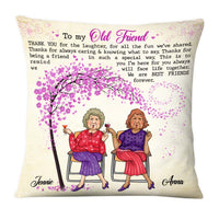 Personalized Gift For Friend Thank You For  All The Laughter Pillow 26478 thumb 1