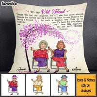 Personalized Gift For Friend Thank You For  All The Laughter Pillow 26478 thumb 1