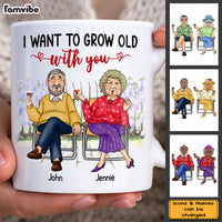 Personalized Gift For Old Couple I Want To Grow Old With You Mug 26480 thumb 1
