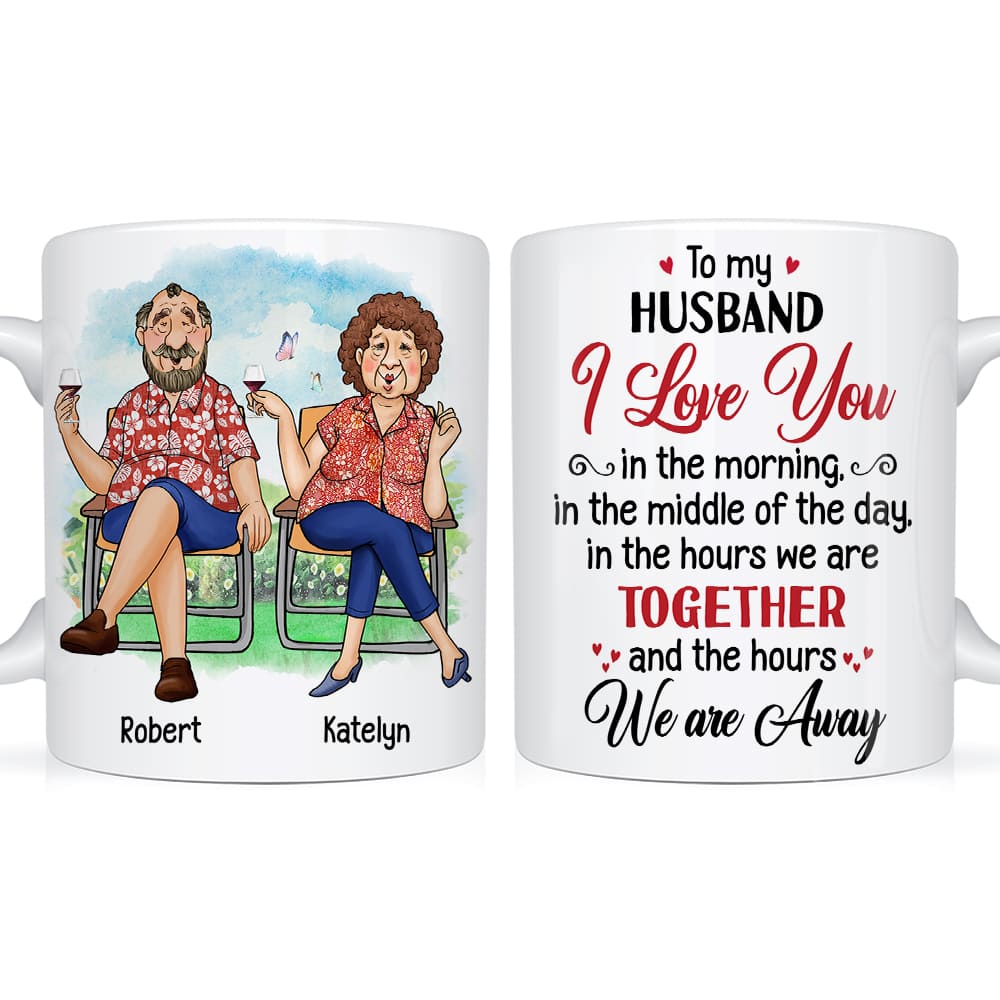 Personalized Gift For Senior Couple I Love You Mug 26484 Primary Mockup