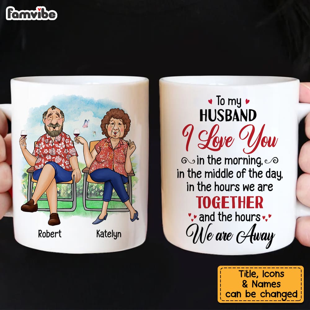 Personalized Gift For Senior Couple I Love You Mug 26484 Primary Mockup