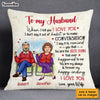 Personalized Gift For Senior Couple Always And Forever My Happy Ending Pillow 26489 1