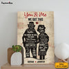 Personalized Gift For Old Couple  You And Me We Got This Canvas 26492 1