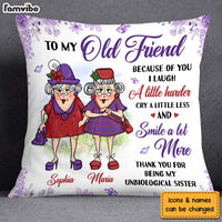 Personalized Gifts For Senior Friends Old Ladies Pillow 26497 thumb 1