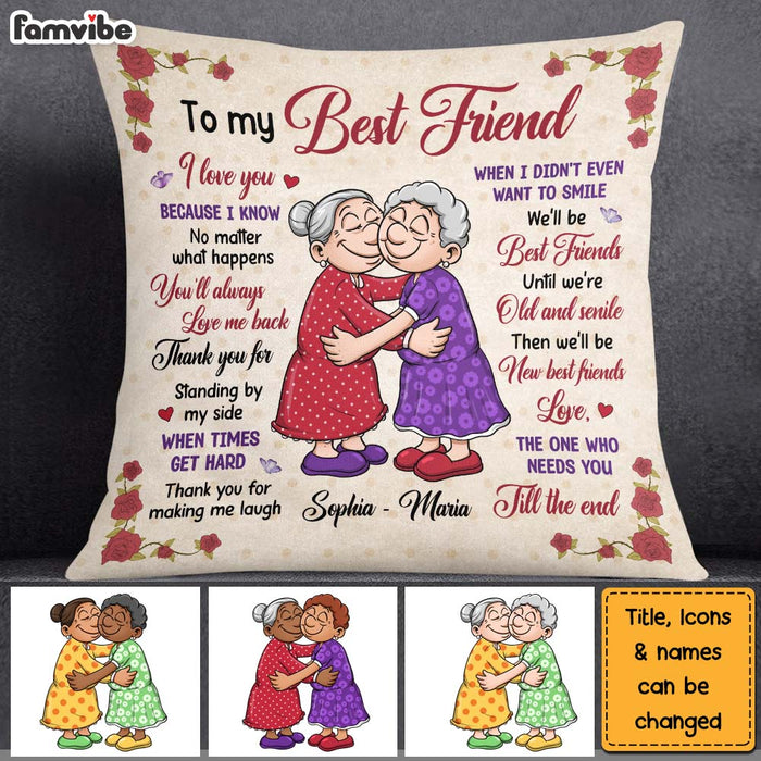 Personalized Gift For Senior Friend Thank You Pillow 26498 1