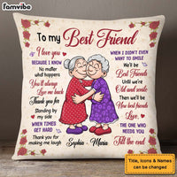 Personalized Gift For Senior Friend Thank You Pillow 26498 thumb 1