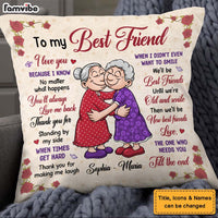 Personalized Gift For Senior Friend Thank You Pillow 26498 thumb 1