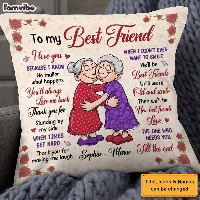 Personalized Gift For Senior Friend Thank You Pillow 26498 1