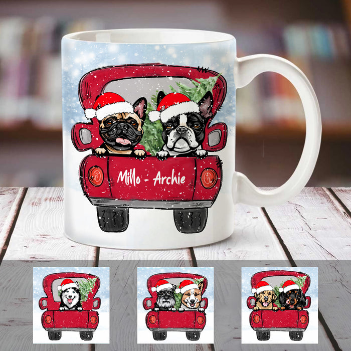 Personalized Dog Christmas 2022 Mug SB301 81O34 1