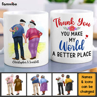 Personalized Anniversary Gift For Couple Thank You Mug 26504 thumb 1