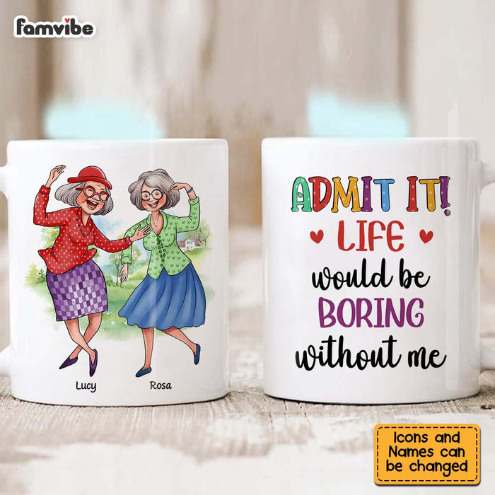 Personalized Gift For Old Friend Amit It Mug 26509 1