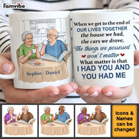 Personalized Gift For Couple We Get To The End Of Our Lives Together Mug 26525 thumb 1