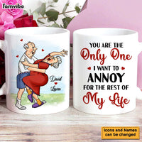 Personalized Gift For Couple You're The One I Want To Annoy Mug 26540 thumb 1