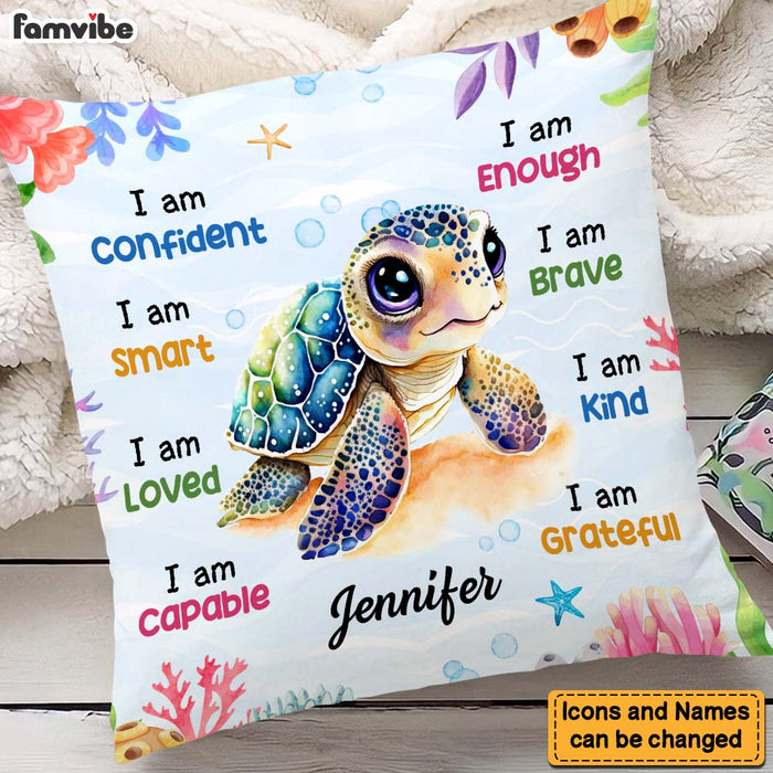 Personalized Gift For Granddaughter I Am Kind Pillow 26544 1