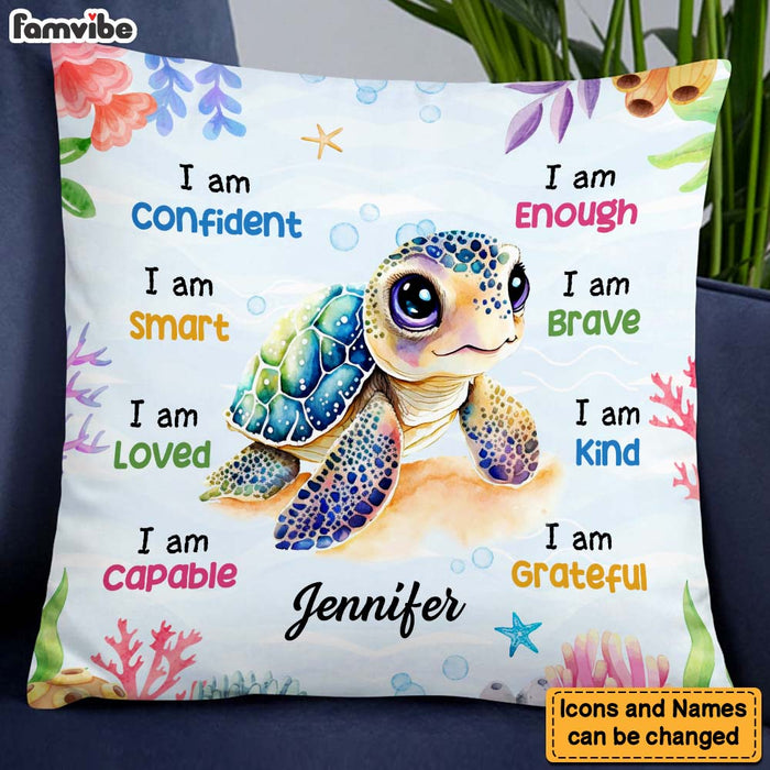 Personalized Gift For Granddaughter I Am Kind Pillow 26544 1