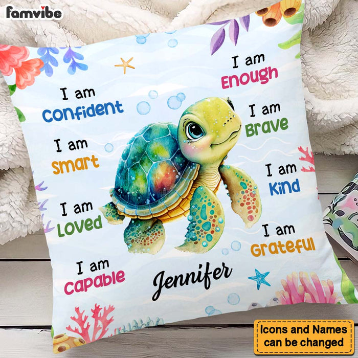 Personalized Gift For Granddaughter I Am Kind Pillow 26544 1
