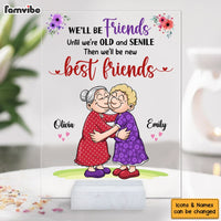 Personalized Gift For Friends We'll Be Friends Acrylic Plaque 26547 thumb 1