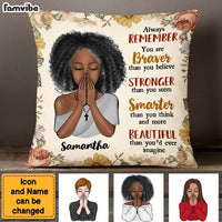 Personalized Gift For Daughter Always Remember You Are Pillow 26551 thumb 1