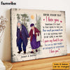 Personalized Gift for Old Couple Never Forget That I Love You Canvas 26554 1