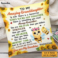 Personalized Gift For Granddaughter I'll Always Be With You Pillow 26557 thumb 1