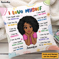 Personalized Affirmation Gift For Granddaughter I Love Myself Pillow 26561 thumb 1