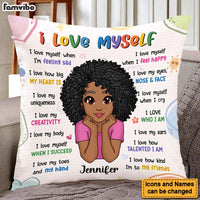Personalized Affirmation Gift For Granddaughter I Love Myself Pillow 26561 thumb 1