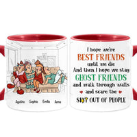 Personalized Gift For Friends Then I Hope We're Stay Ghost Friends Mug 26565 thumb 1