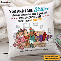 Personalized Gift For Friends Sisters You And I Are Sisters Pillow 26567 thumb 1