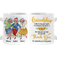 Personalized Gift For Friend You Can Feel Its Warmth Friendship Funny Mug 26568 thumb 1