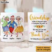 Personalized Gift For Friend You Can Feel Its Warmth Friendship Funny Mug 26568 thumb 1