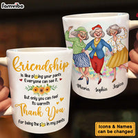 Personalized Gift For Friend You Can Feel Its Warmth Friendship Funny Mug 26568 thumb 1