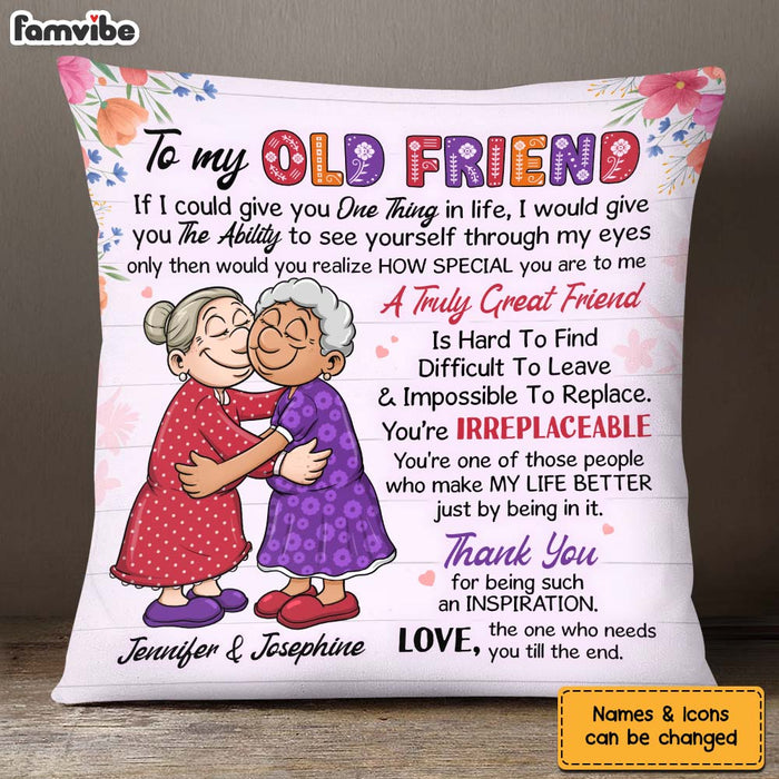 Personalized Gifts For Senior Friends Old Ladies Hugging Pillow 26573 1