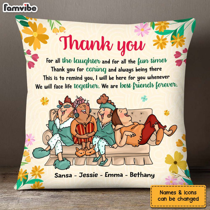 Personalized Gift For Friend We Are Friends Forever Pillow 26585 1