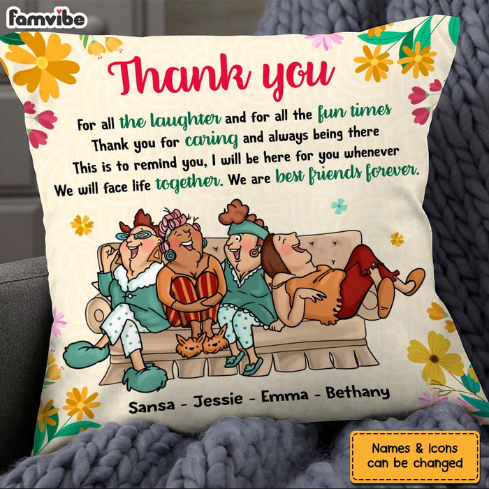 Personalized Gift For Friend We Are Friends Forever Pillow 26585 1
