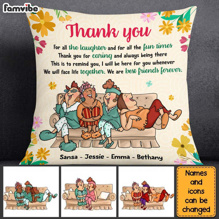 Personalized Gift For Friend We Are Friends Forever Pillow 26585 1
