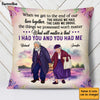 Personalized Couple Gift The End Of Our Lives Together Pillow 26587 1