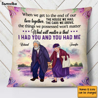 Personalized Couple Gift The End Of Our Lives Together Pillow 26587 thumb 1