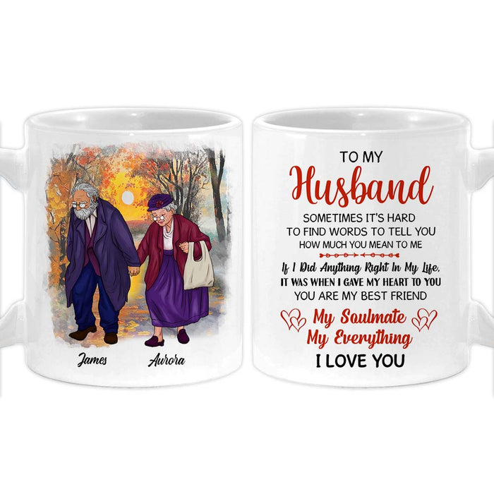 Personalized To My Husband I Love You Mug 26589 1