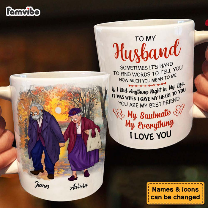 Personalized To My Husband I Love You Mug 26589 1