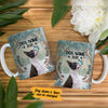 Personalized Forever In Our Hearts Boston Terrier Dog Memorial Mug OB81 73O36 1