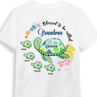 Personalized Blessed To Be Called Grandma Sea Turtle Shirt - Hoodie - Sweatshirt 26595 thumb 1
