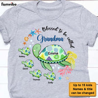 Personalized Blessed To Be Called Grandma Sea Turtle Shirt - Hoodie - Sweatshirt 26595 thumb 1