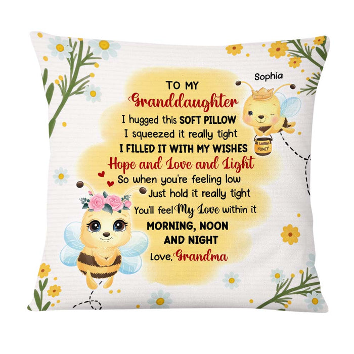 Personalized Gift For Granddaughter Pillow 26613 1