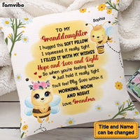 Personalized Gift For Granddaughter Pillow 26613 thumb 1