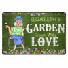 Personalized Garden Gift For Grandma Grown With Love Metal Sign 26617 1