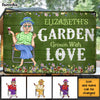 Personalized Garden Gift For Grandma Grown With Love Metal Sign 26617 1