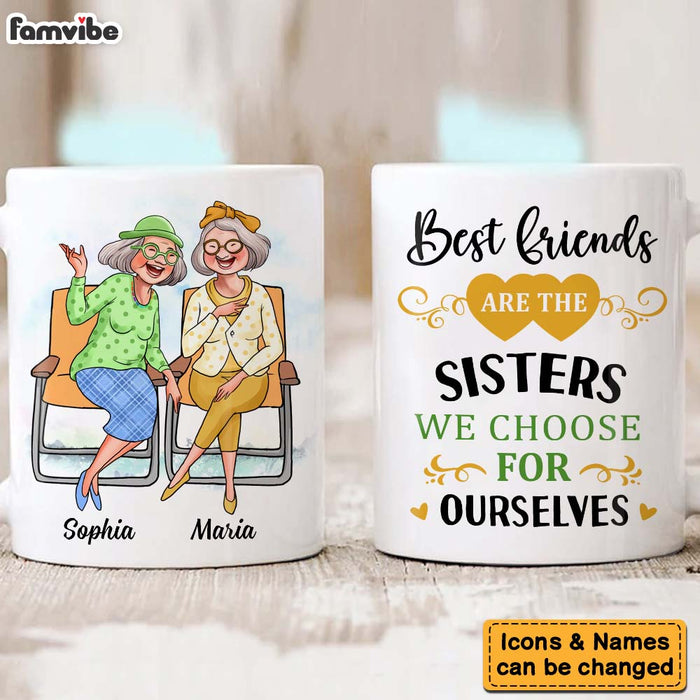 Personalized Gift for Friends We Choose For Ourselves Mug 26621 1