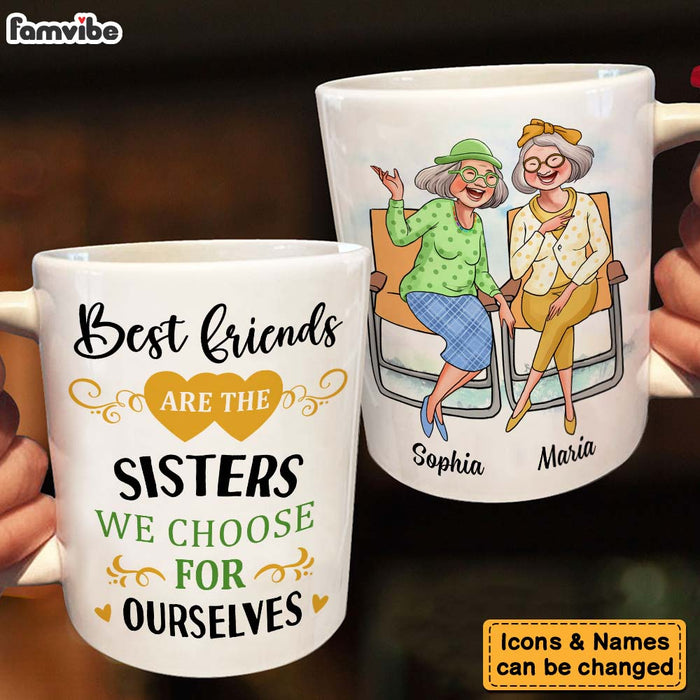 Personalized Gift for Friends We Choose For Ourselves Mug 26621 1
