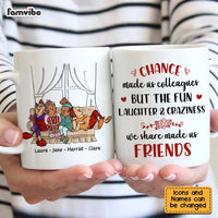 Personalized Gift for Friends Chance made us Colleagues Mug 26622 thumb 1