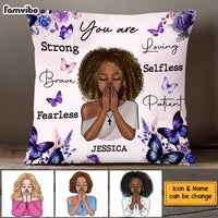 Personalized Gift For Daughter You Are Strong Pillow 26625 thumb 1